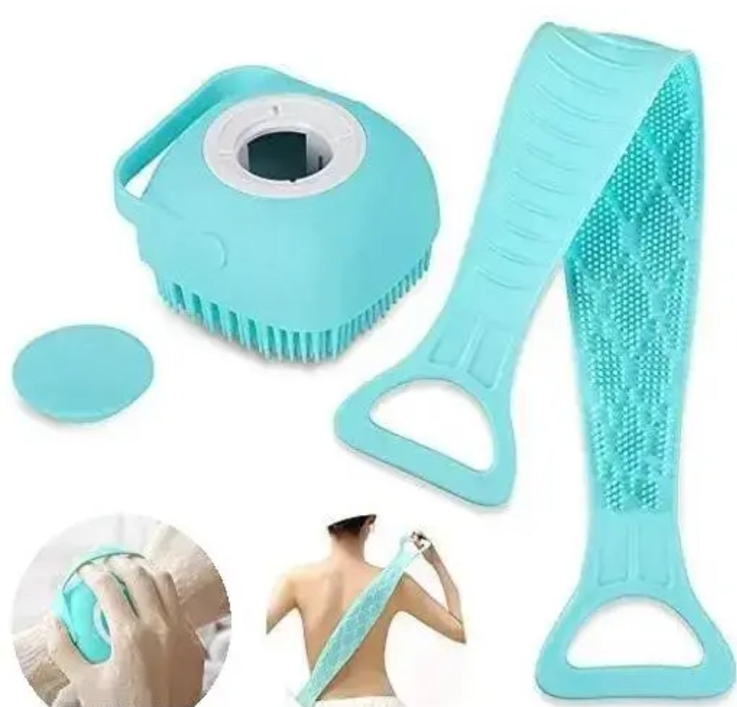 Body cleaning bath brush DM384