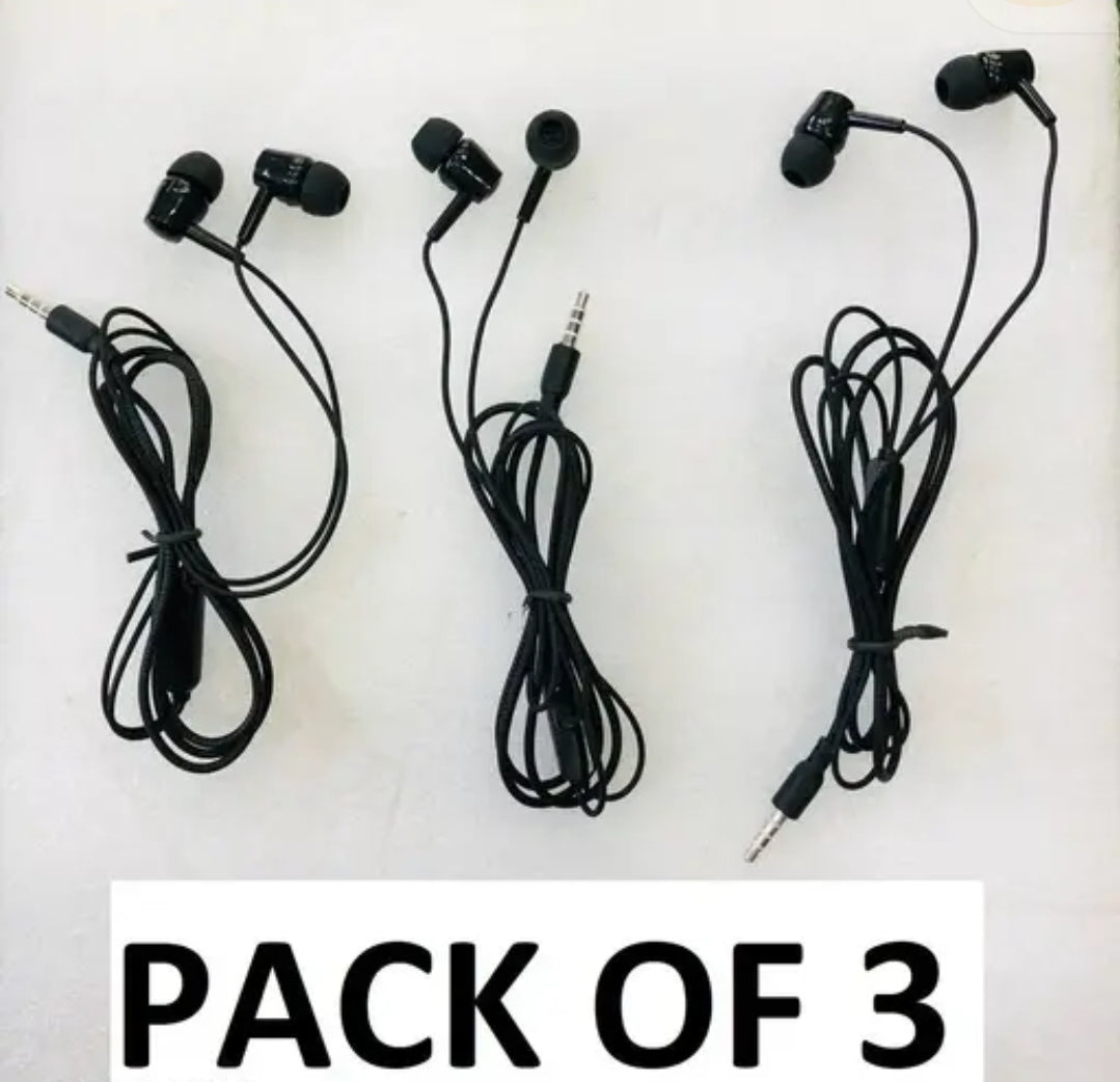 3 Combo Earphone Set DM483