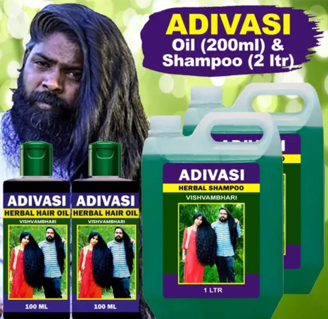 2 Liter adivasi hair oil shampoo DM664
