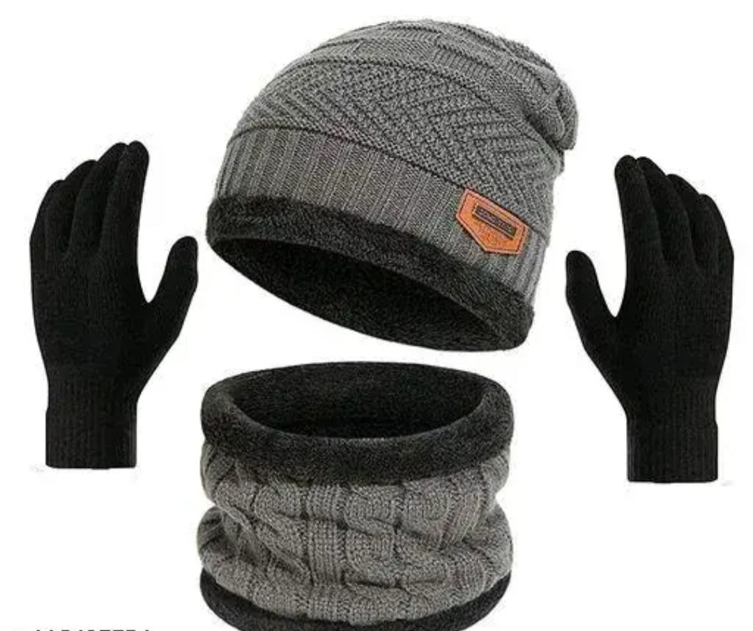 Winter woolen cap gloves DM682