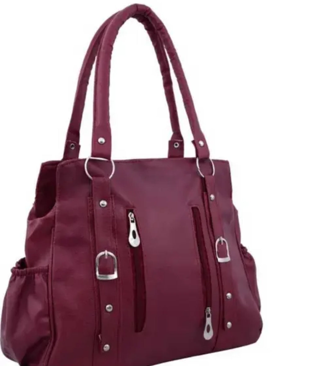 Leather handbag DM686