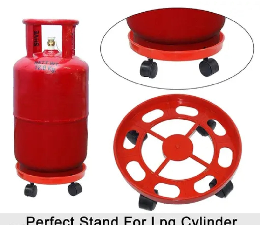 Cylinder trolly with wheel DM703