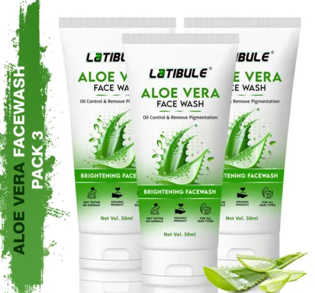 3 Aloevera face wash DM714
