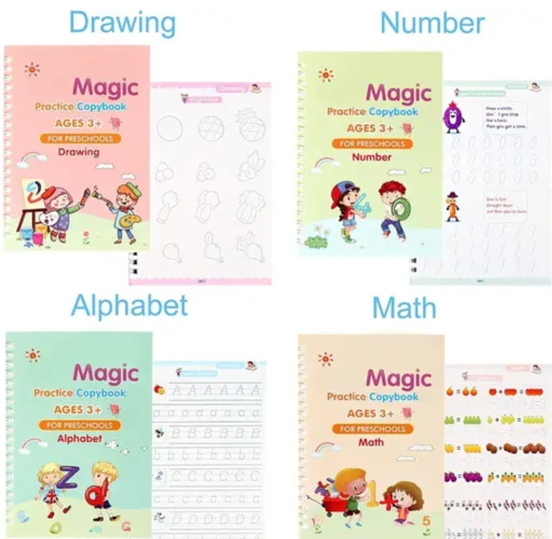 Kids magic 4 books DM737