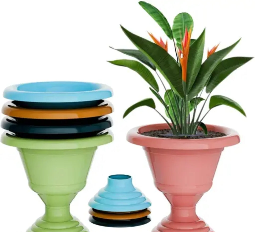 5 Flower pot with base DM214