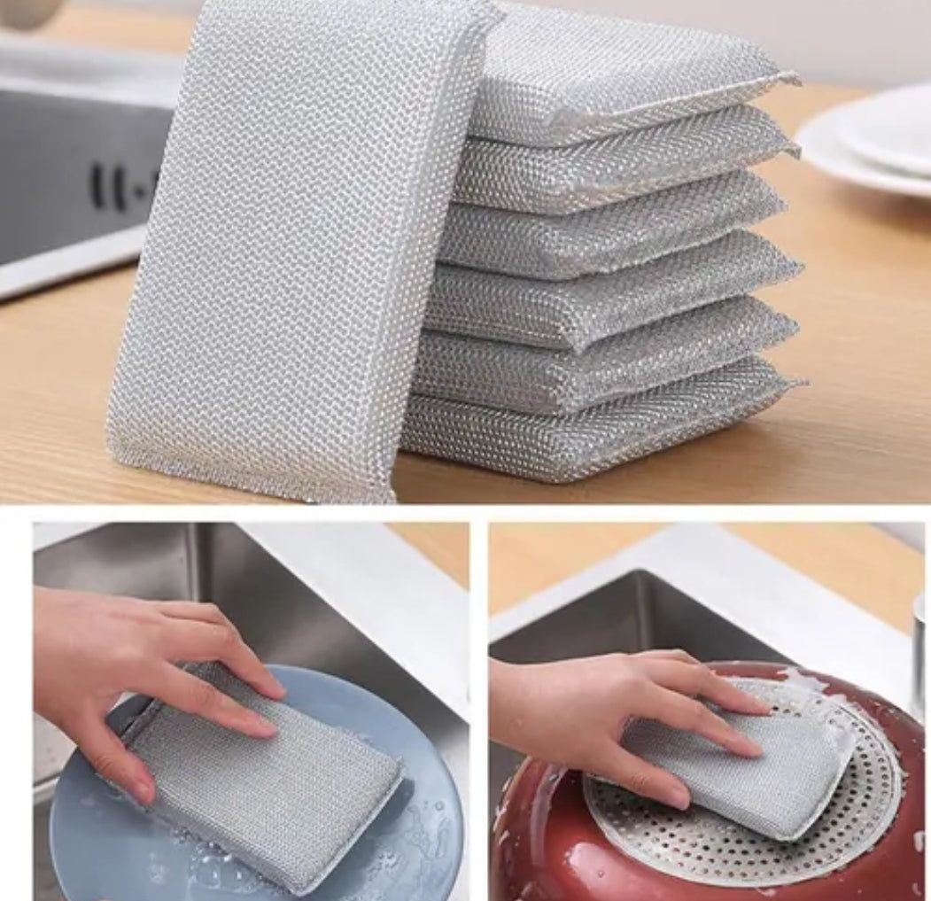 Steel 4 Sponge Scrub DM325