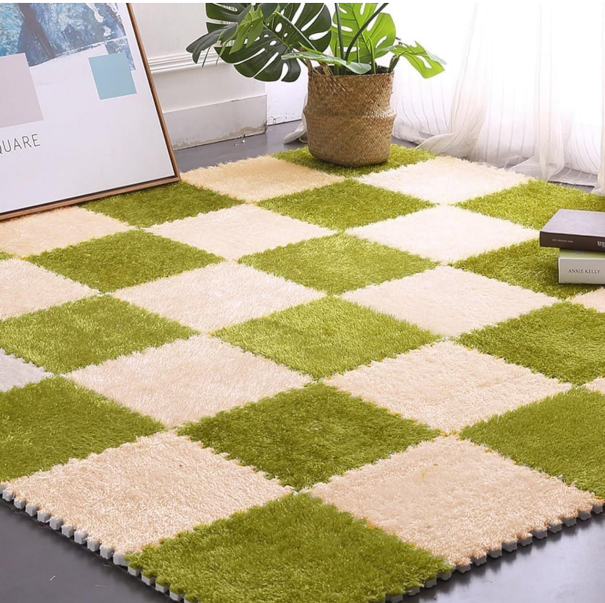 10 interlock floor mat tiles DM758