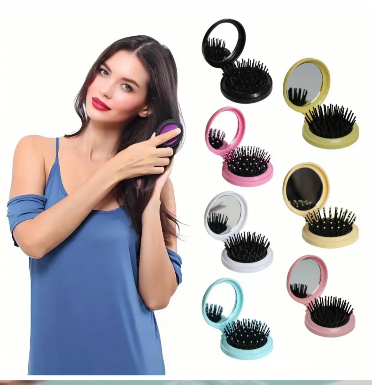 Hair brush mirror DM835