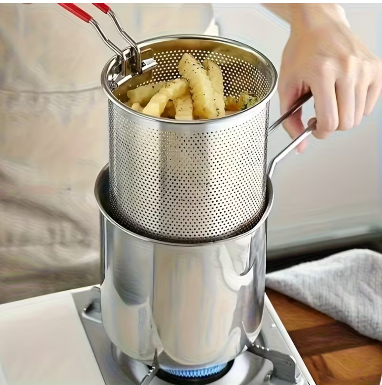Deep frying pot DM1005