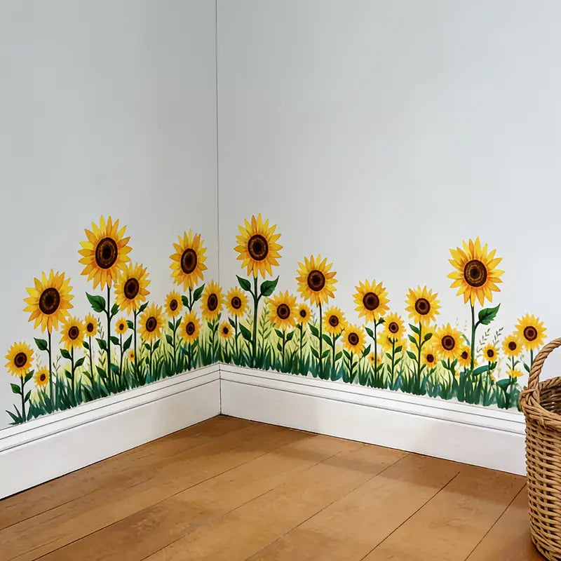 Natural grass sticker