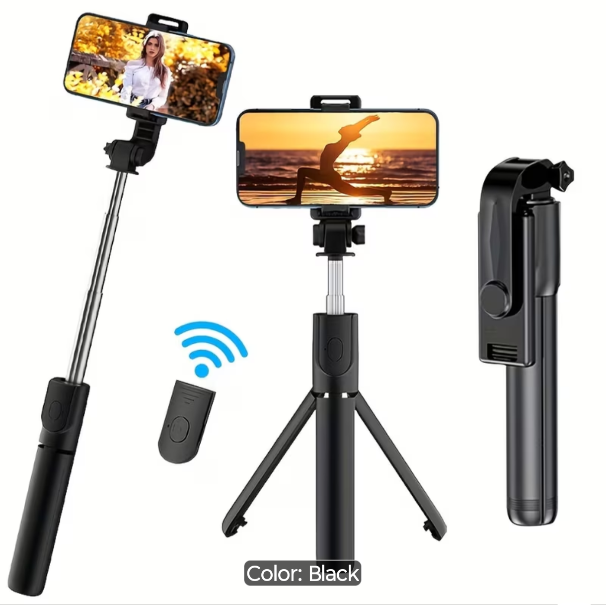 3 in 1 tripod stick DM1048