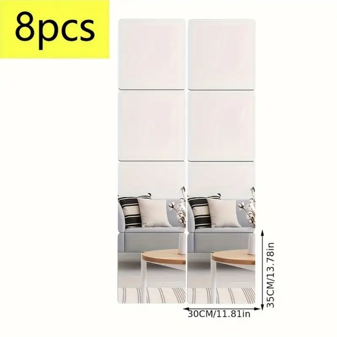 Mirror wall sticker DM142 AQ22