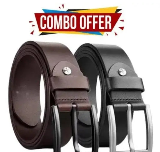 Leather 2 Belt Combo DM381