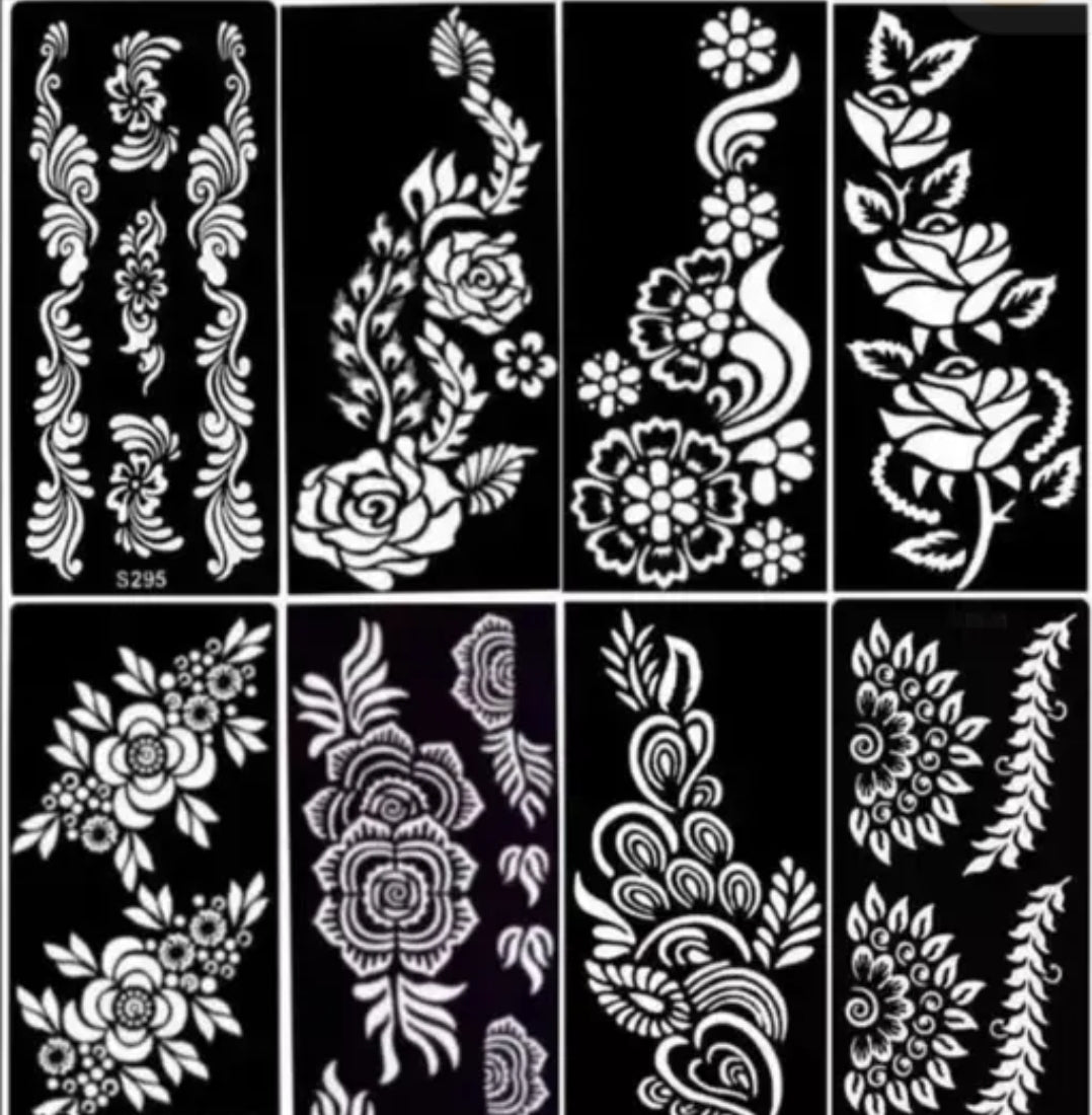 Mehandi stickers DM487