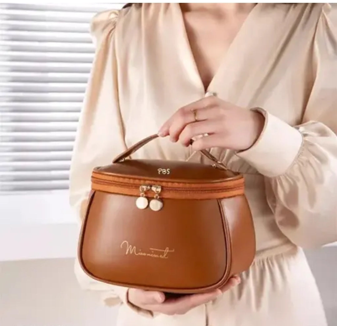 Leather Cosmetic Bag DM516