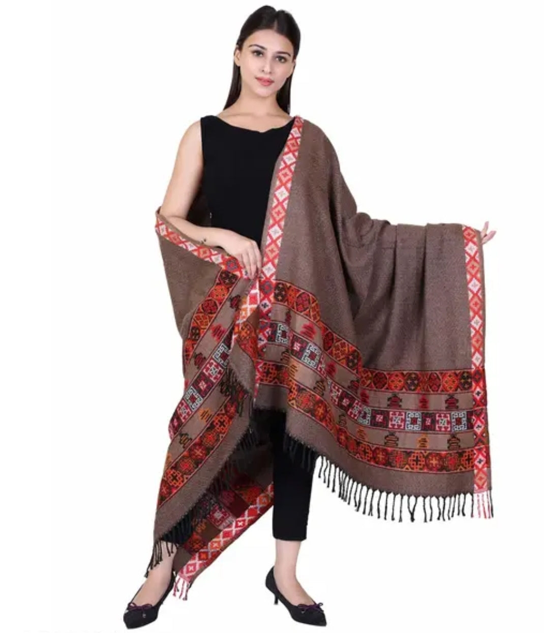Woolen shawl DM694
