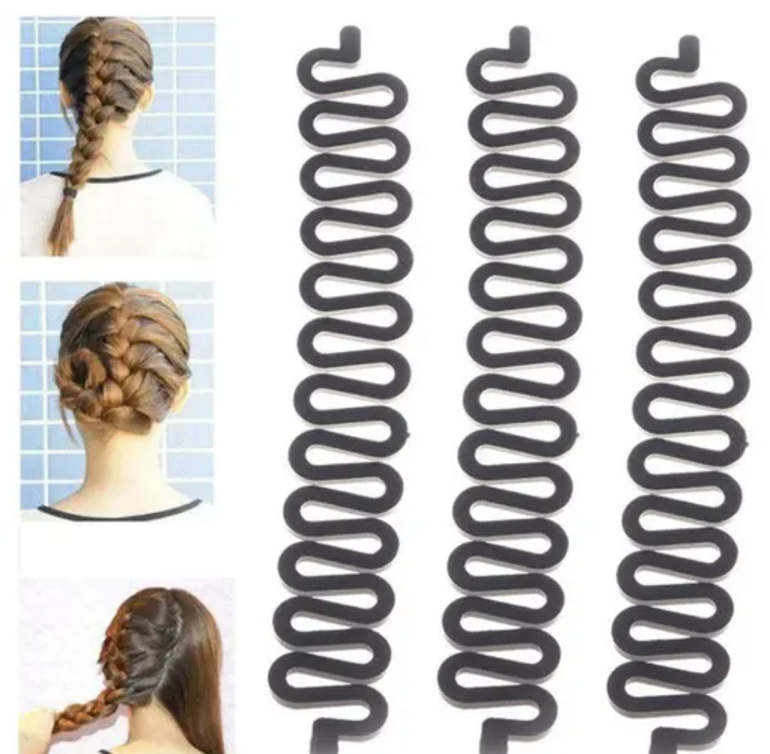 3 French hair style clip DM406