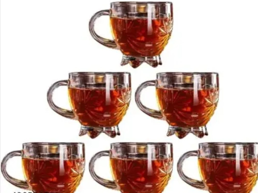 6 Glass Tea Cup DM454