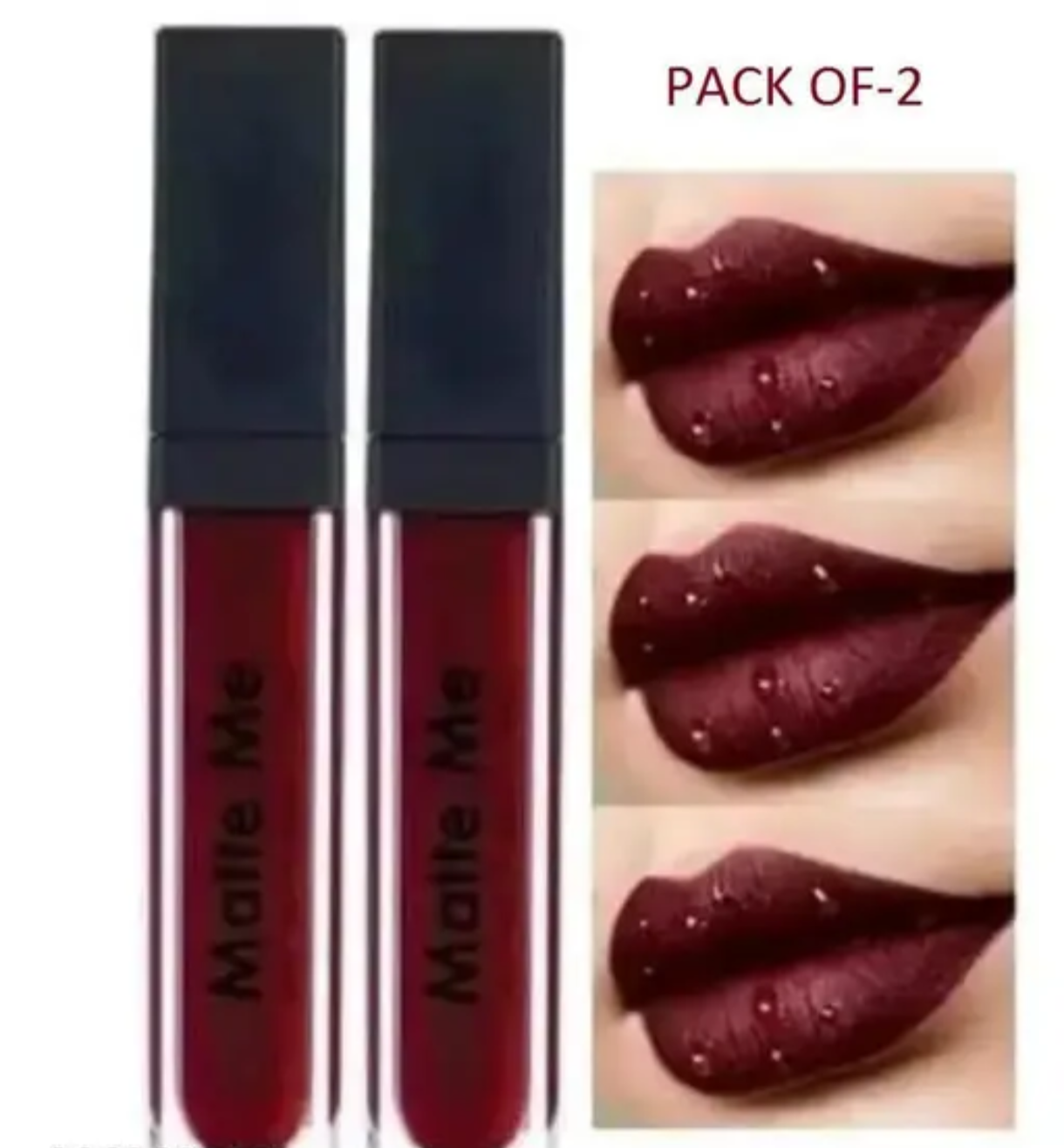 2 maroon lipstick DM776