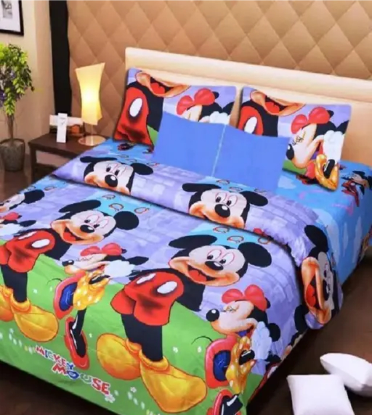 Micky mouse bedsheet DM947