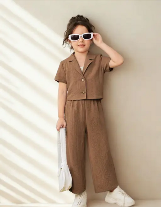 Girls cotton dress DM940