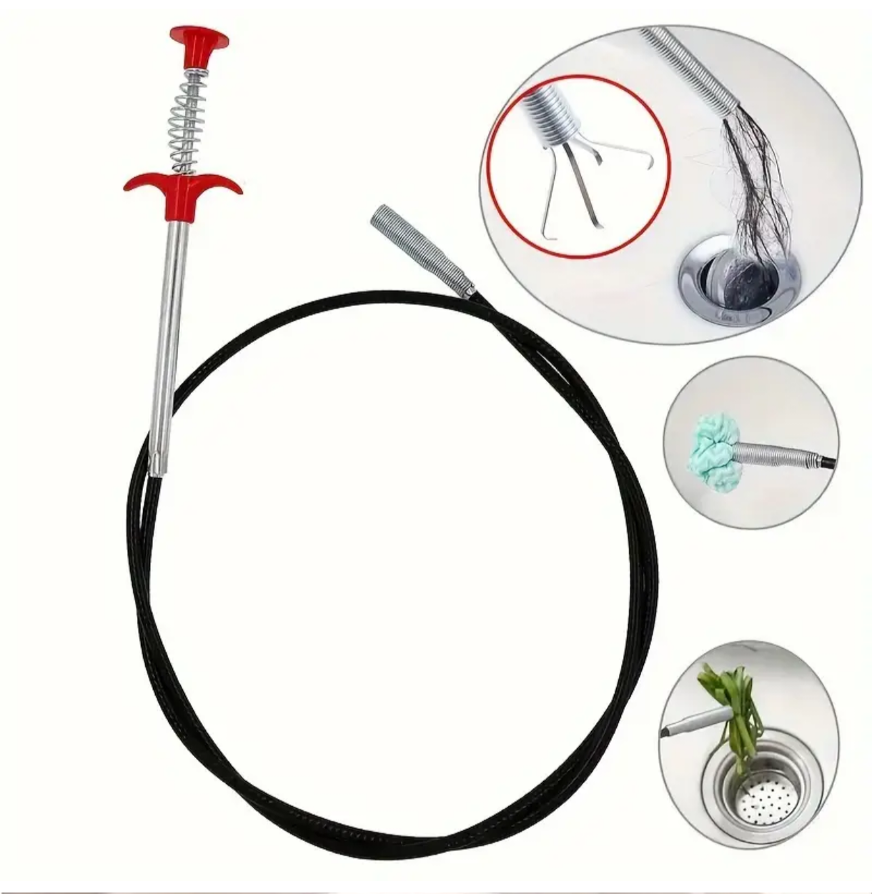 Sink pipe cleaner tool DM786