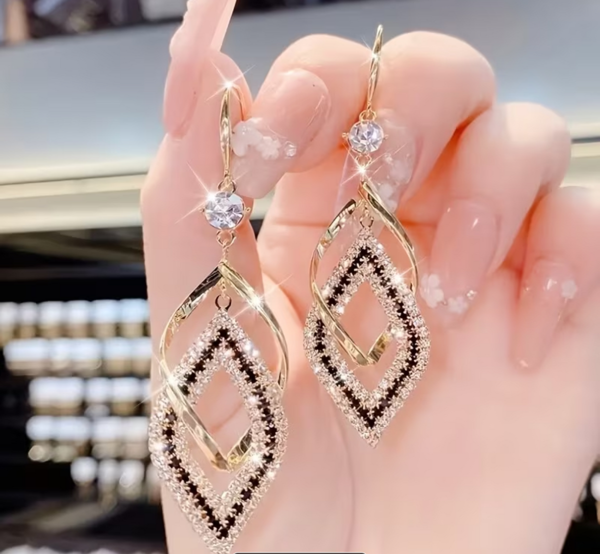 Korean earings DM1086