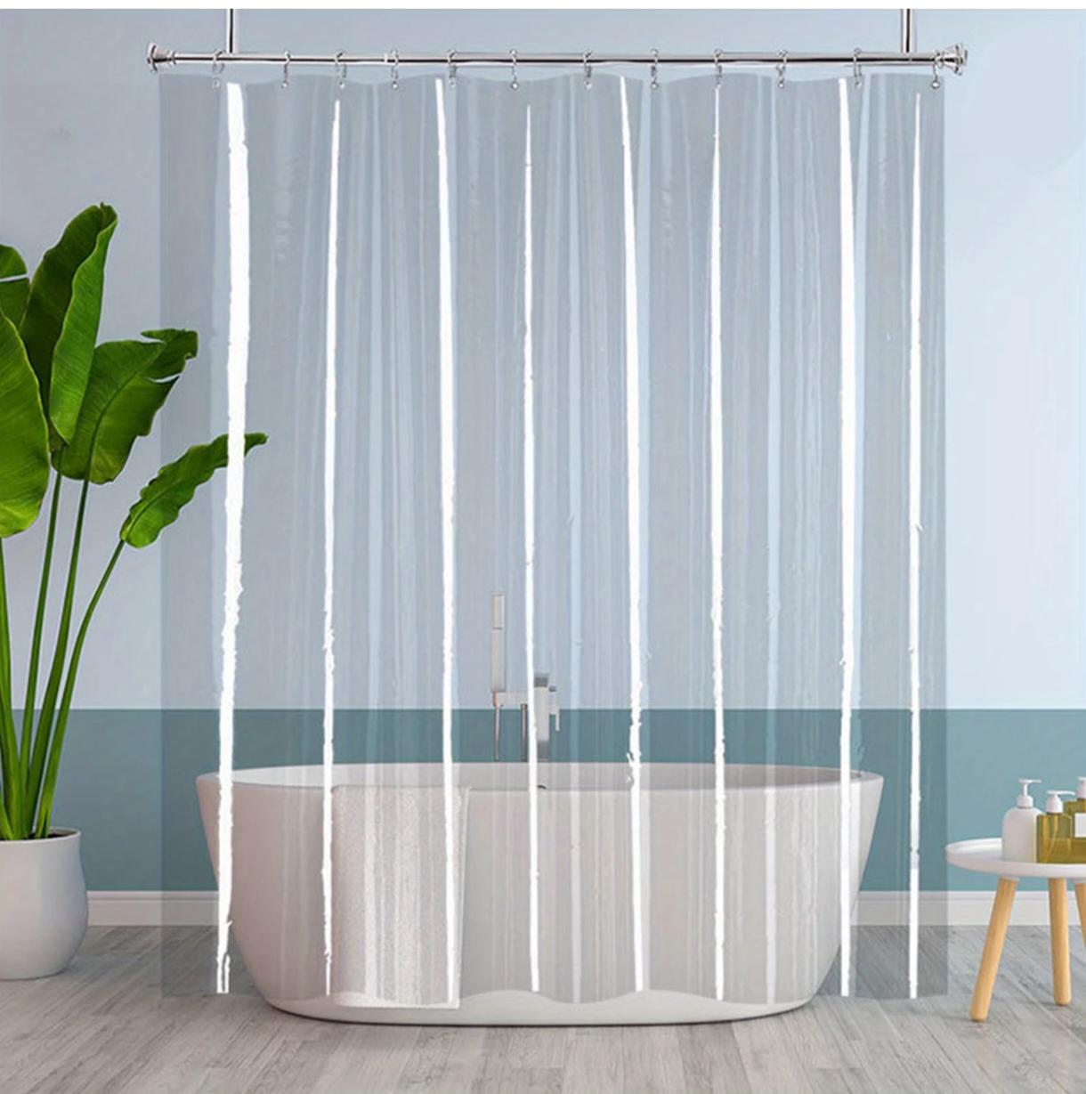 Transparent curtain DM889
