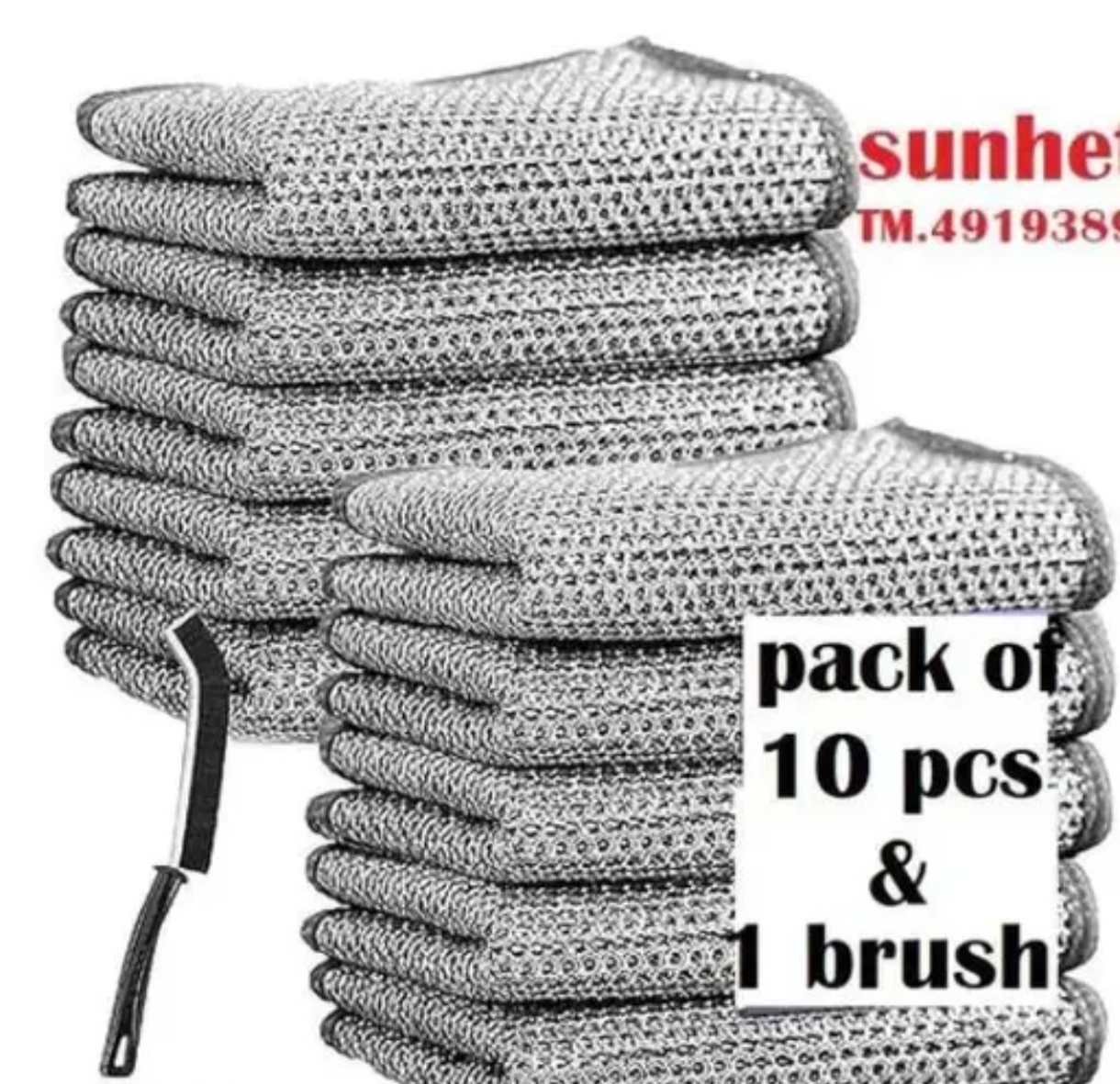 Steel wire 10 dishcloth DM768